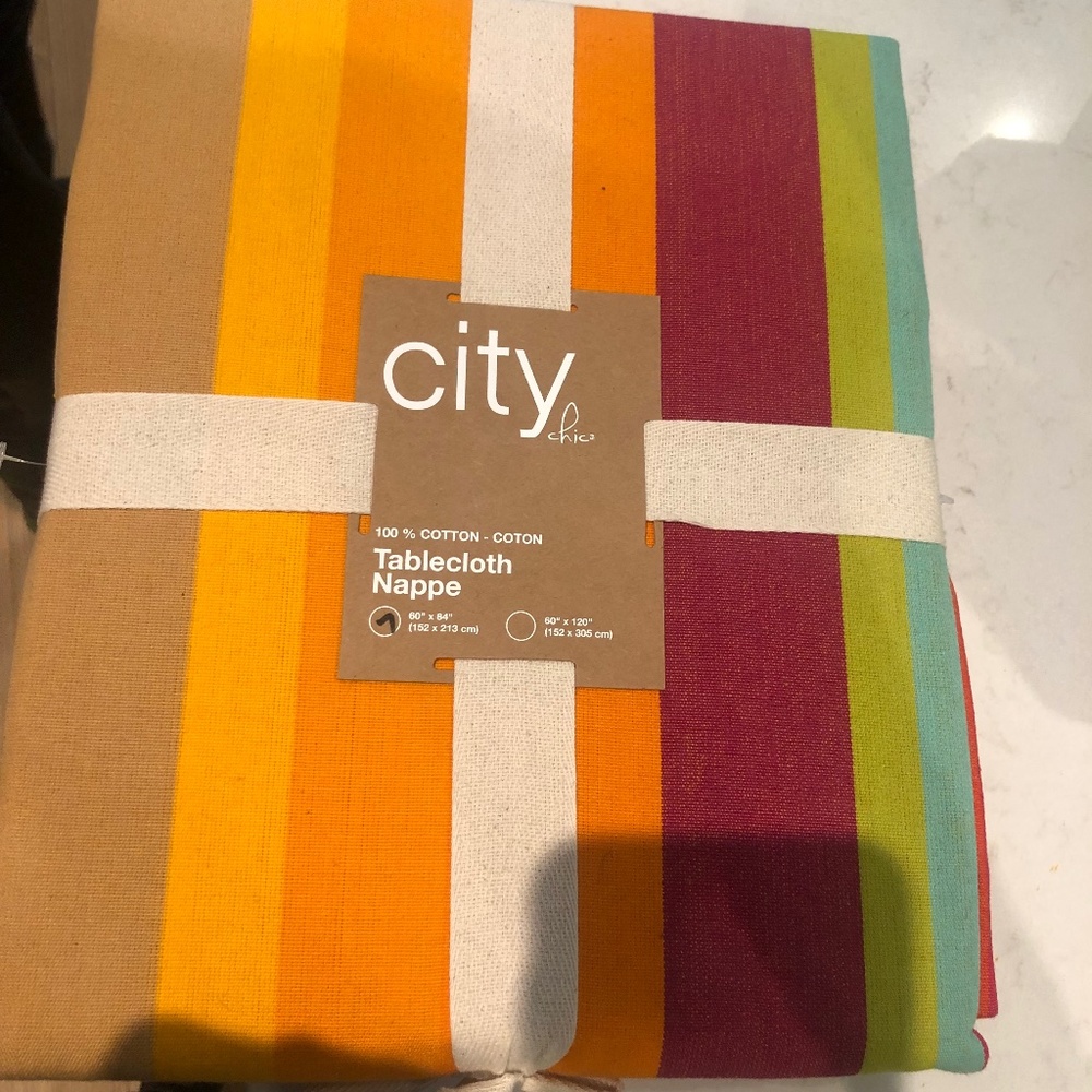 Beautiful New Tablecloth